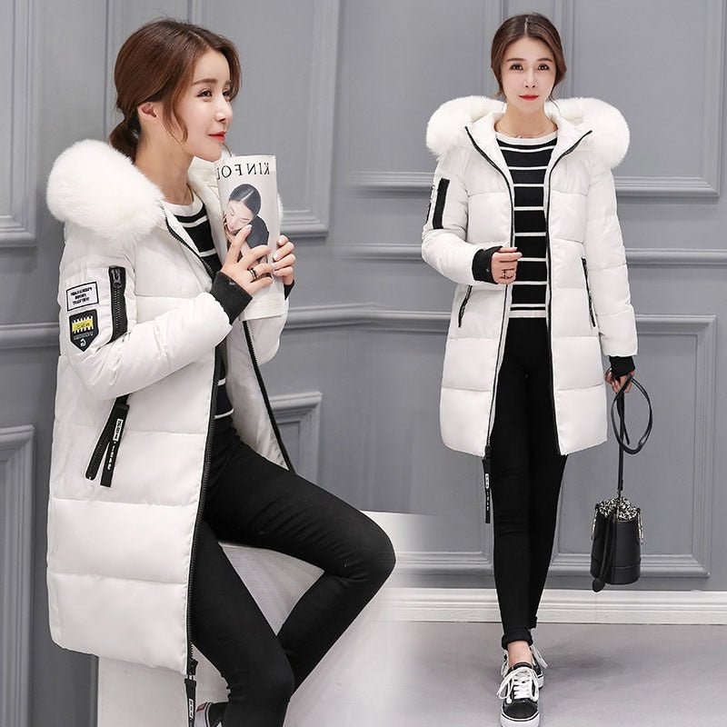 Jaqueta de Inverno Feminina Longa - TechnoLoja