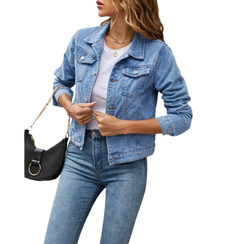 Jaqueta Feminina Jeans - Frete Grátis - TechnoLoja