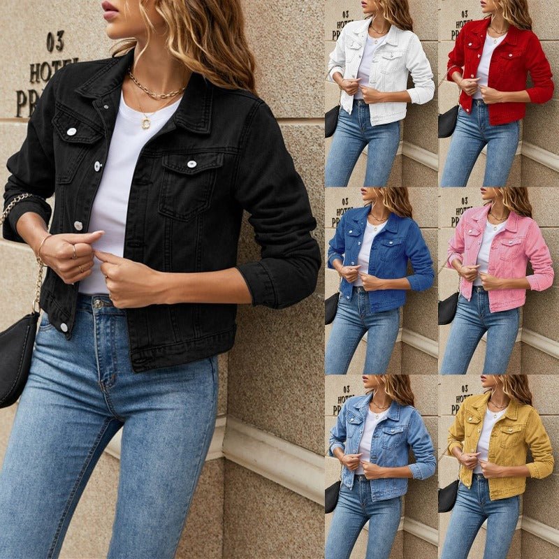 Jaqueta Feminina Jeans - Frete Grátis - TechnoLoja