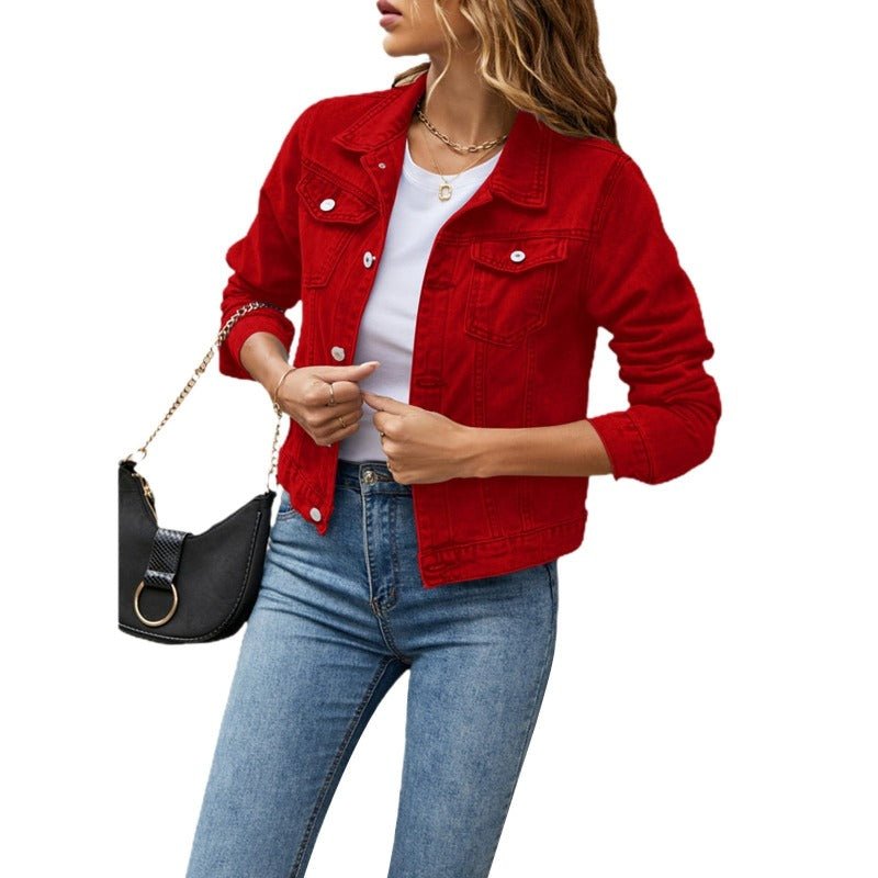 Jaqueta Feminina Jeans - Frete Grátis - TechnoLoja