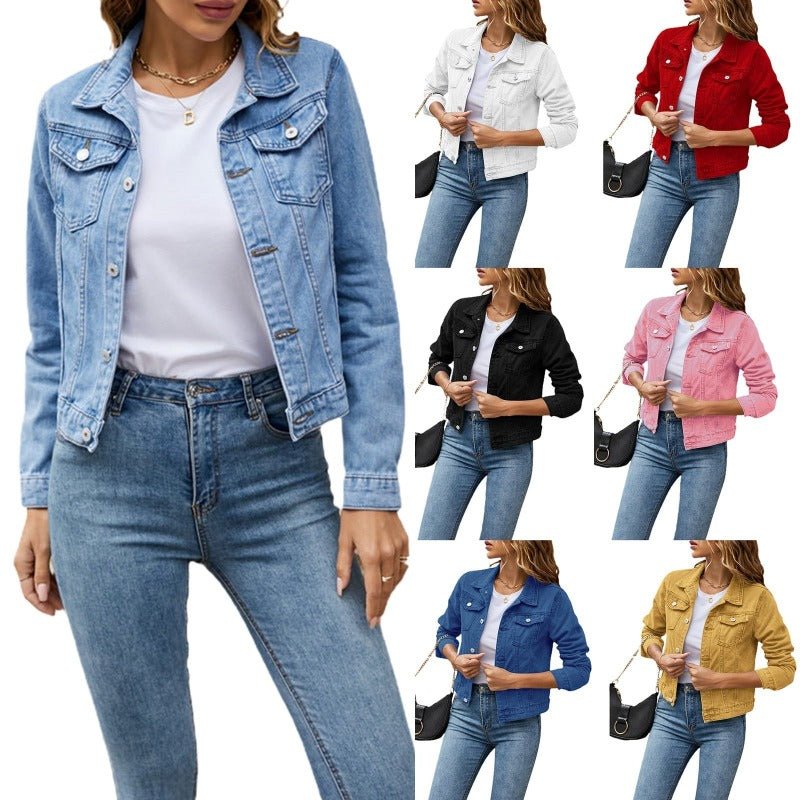Jaqueta Feminina Jeans - Frete Grátis - TechnoLoja
