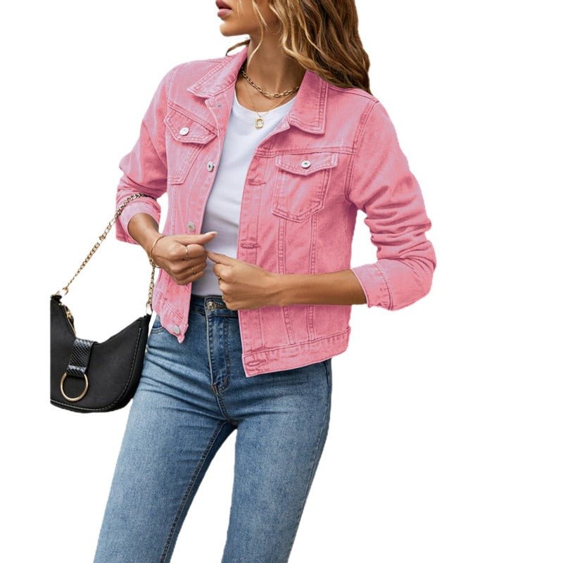 Jaqueta Feminina Jeans - Frete Grátis - TechnoLoja