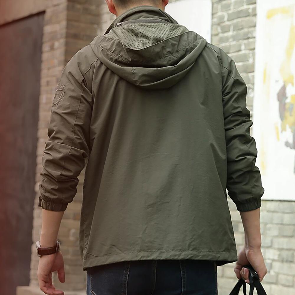 JAQUETA MASCULINA IMPERMEÁVEL TÉRMICA COM CAPUZ MAX COMBAT X - [FRETE GRÁTIS] - TechnoLoja