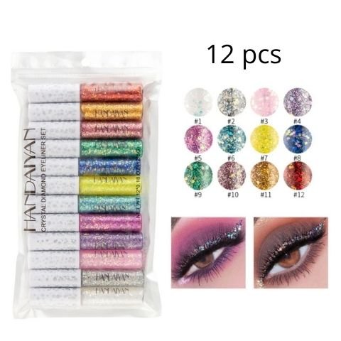 Kit 12 Delineadores Coloridos Com Brilho Neon - TechnoLoja