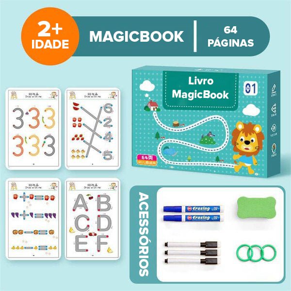 Livro de Alfabetização - MagicBook - TechnoLoja