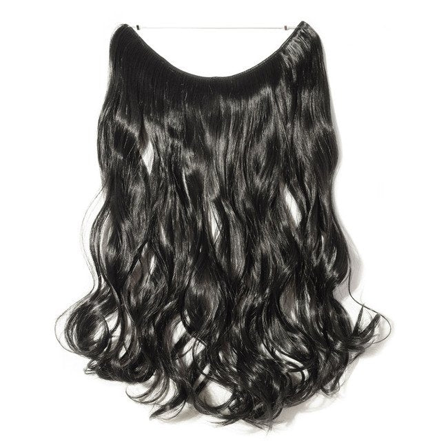 Long Hair™ - Extensão Aplique Para Cabelo com Fio Invisível Mega Hair - TechnoLoja