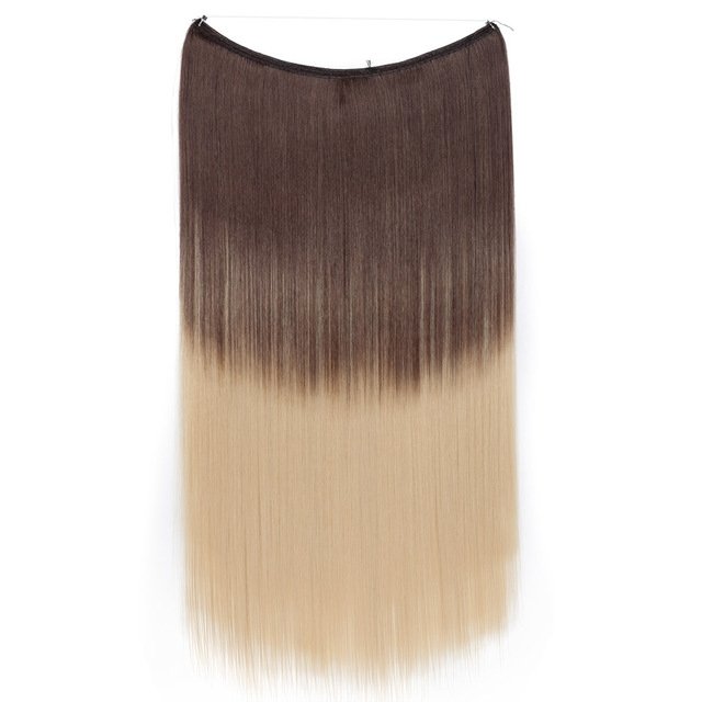 Long Hair™ - Extensão Aplique Para Cabelo com Fio Invisível Mega Hair - TechnoLoja