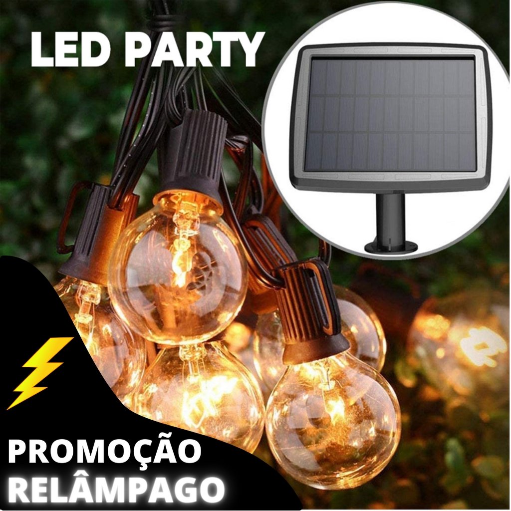 Luzes De LED - Varal de Luzes Iluminação Casual & Festas - TechnoLoja