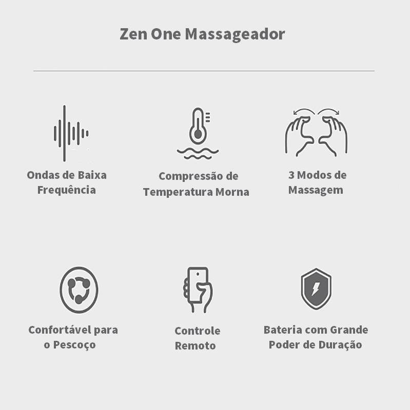 Massageador Zen One (50% OFF) - Frete Grátis - TechnoLoja