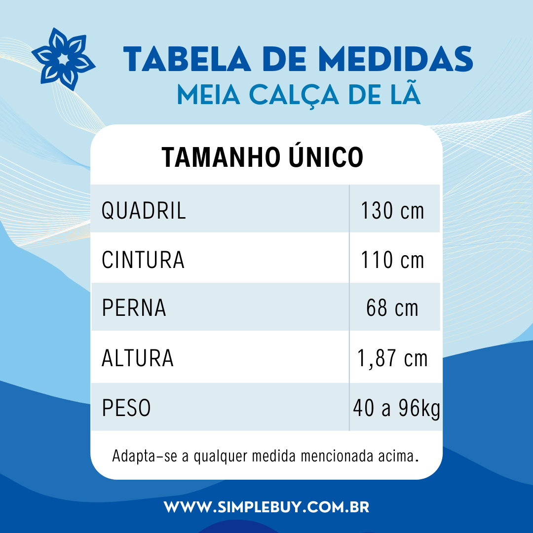Meia-calça de Lã Translúcida para Pernas Perfeitas (COMPRE 1, LEVE 2) - TechnoLoja