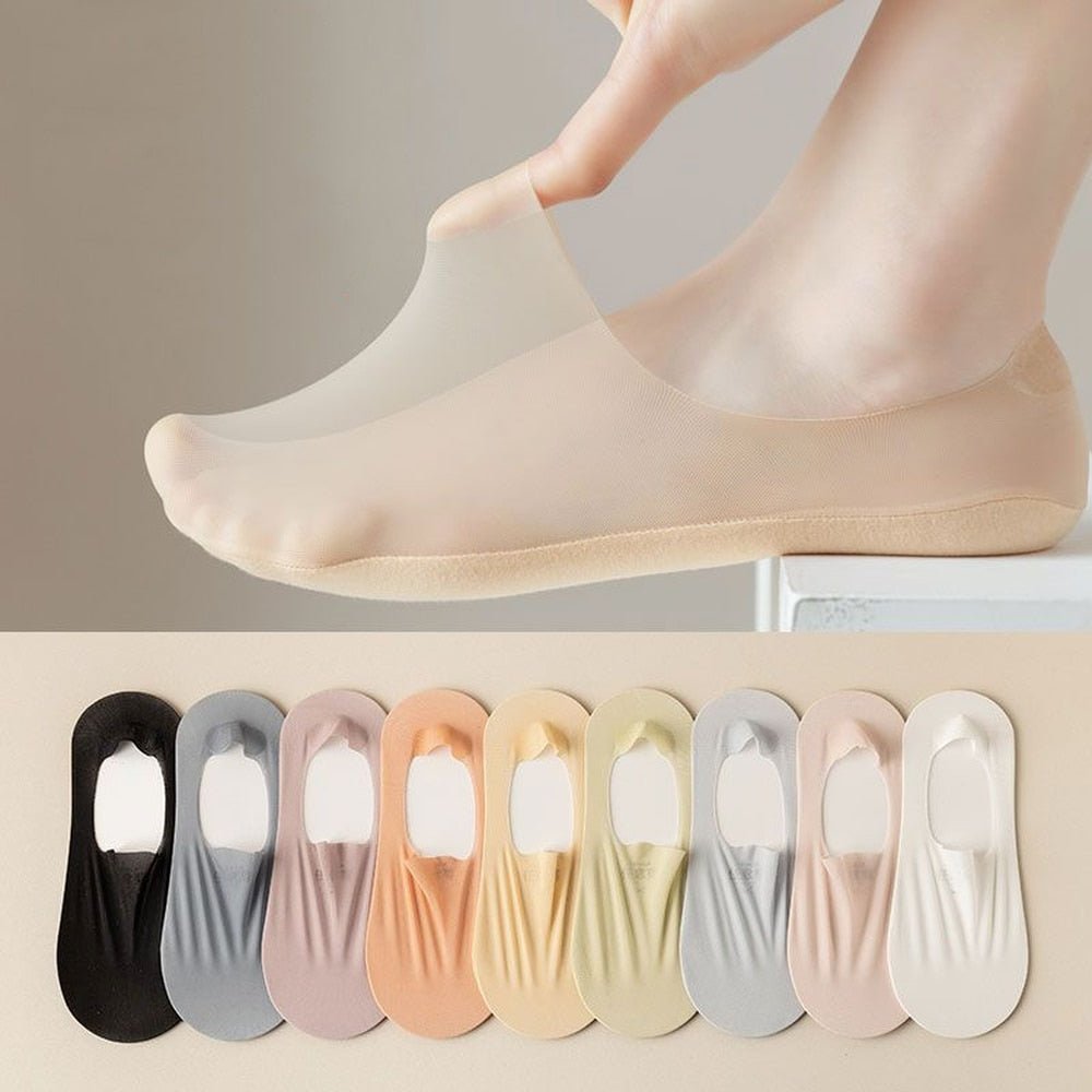 Meias Invisíveis - Respiráveis e Confortáveis [OFERTA RELÂMPAGO 🔥] - TechnoLoja