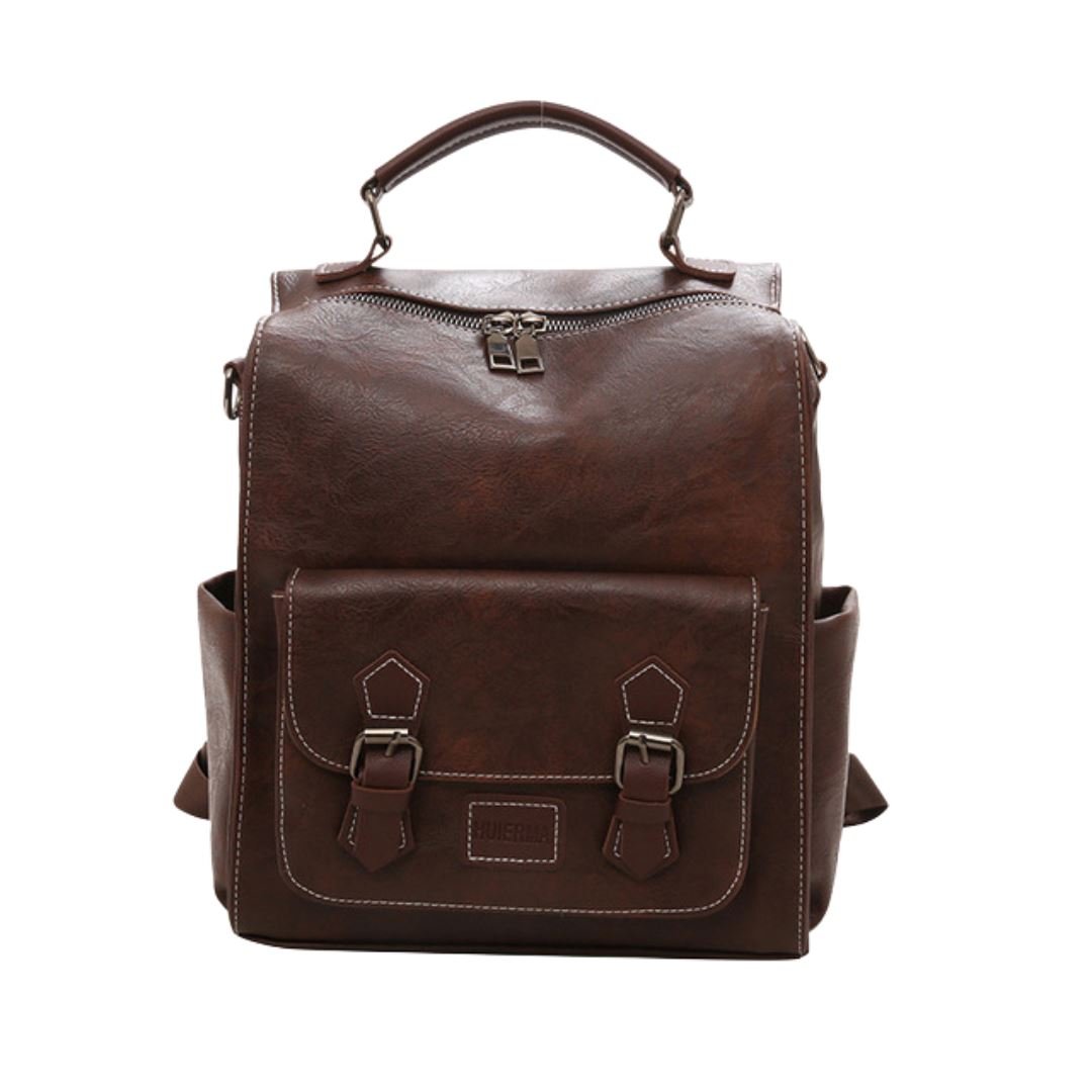Mochila de Couro Feminina - Frete Grátis - TechnoLoja