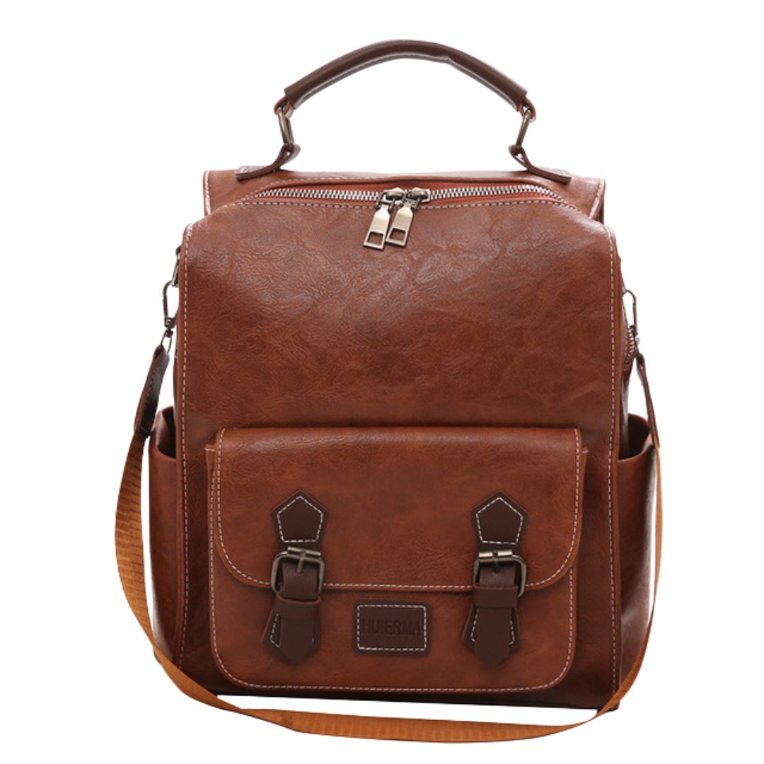 Mochila de Couro Feminina - Frete Grátis - TechnoLoja