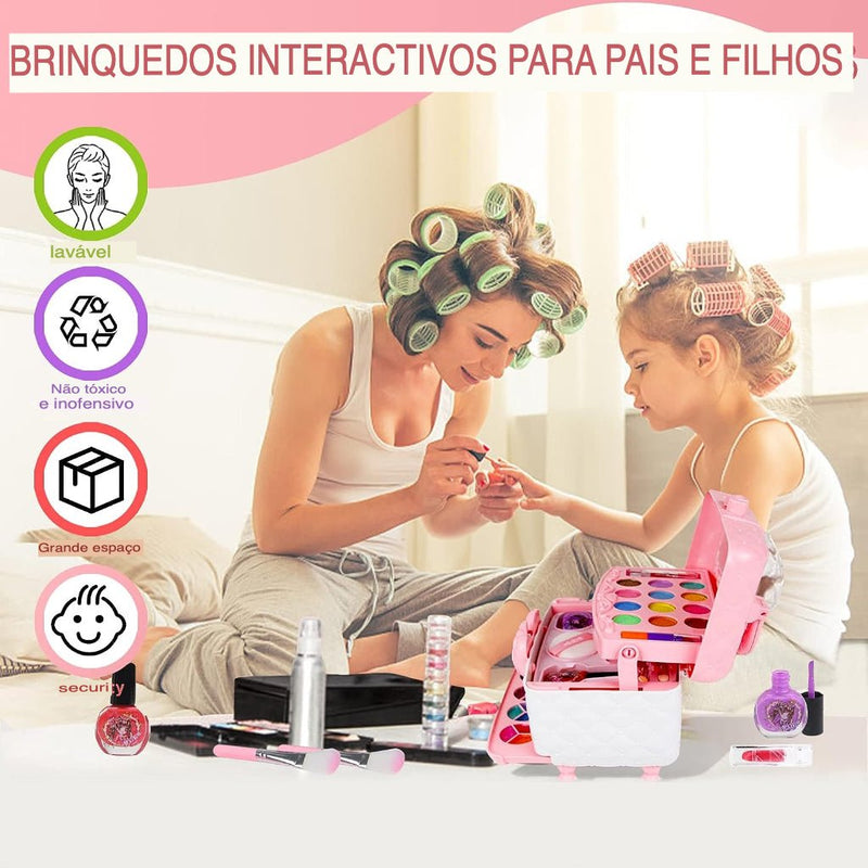 MyLittleMakeUp © - Kit de Maquiagem Infantil Lavável com Água Montessori - TechnoLoja