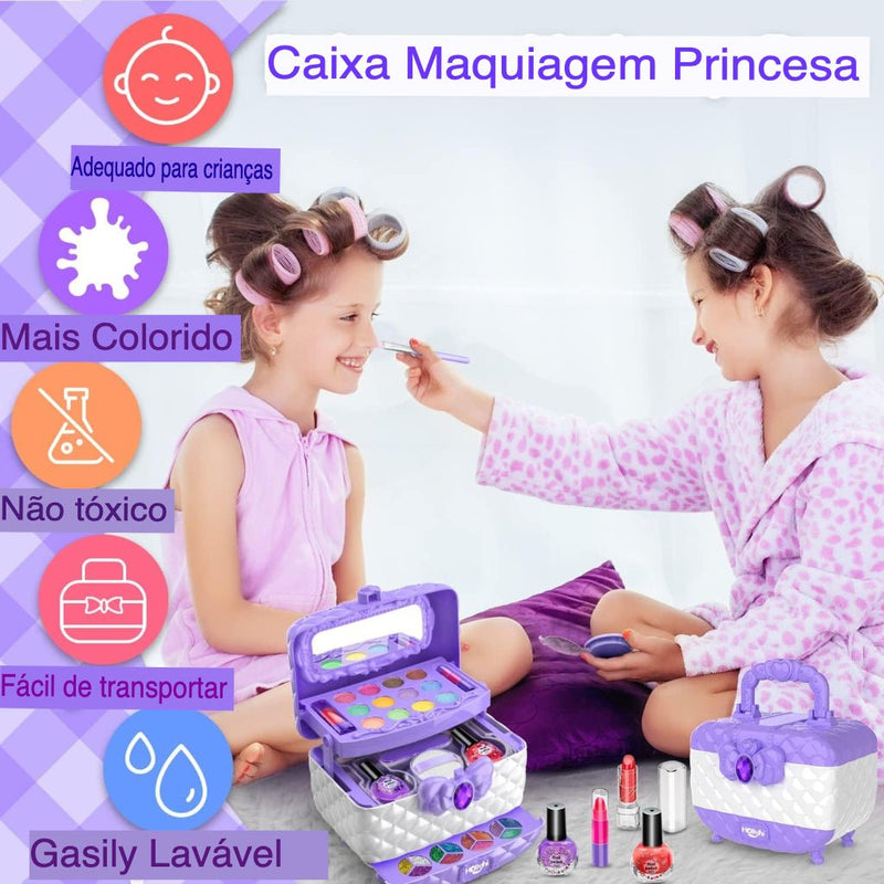 MyLittleMakeUp © - Kit de Maquiagem Infantil Lavável com Água Montessori - TechnoLoja