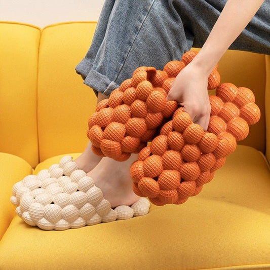 NUVEM CONFORT™ - Chinelo Ortopédico de Bolhas Super Confortável - TechnoLoja
