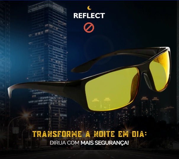 Óculos para Dirigir Noturno - AntiReflect® - Frete Grátis - TechnoLoja