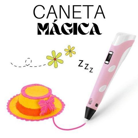 PrintPen™ - Caneta Mágica 3D - TechnoLoja