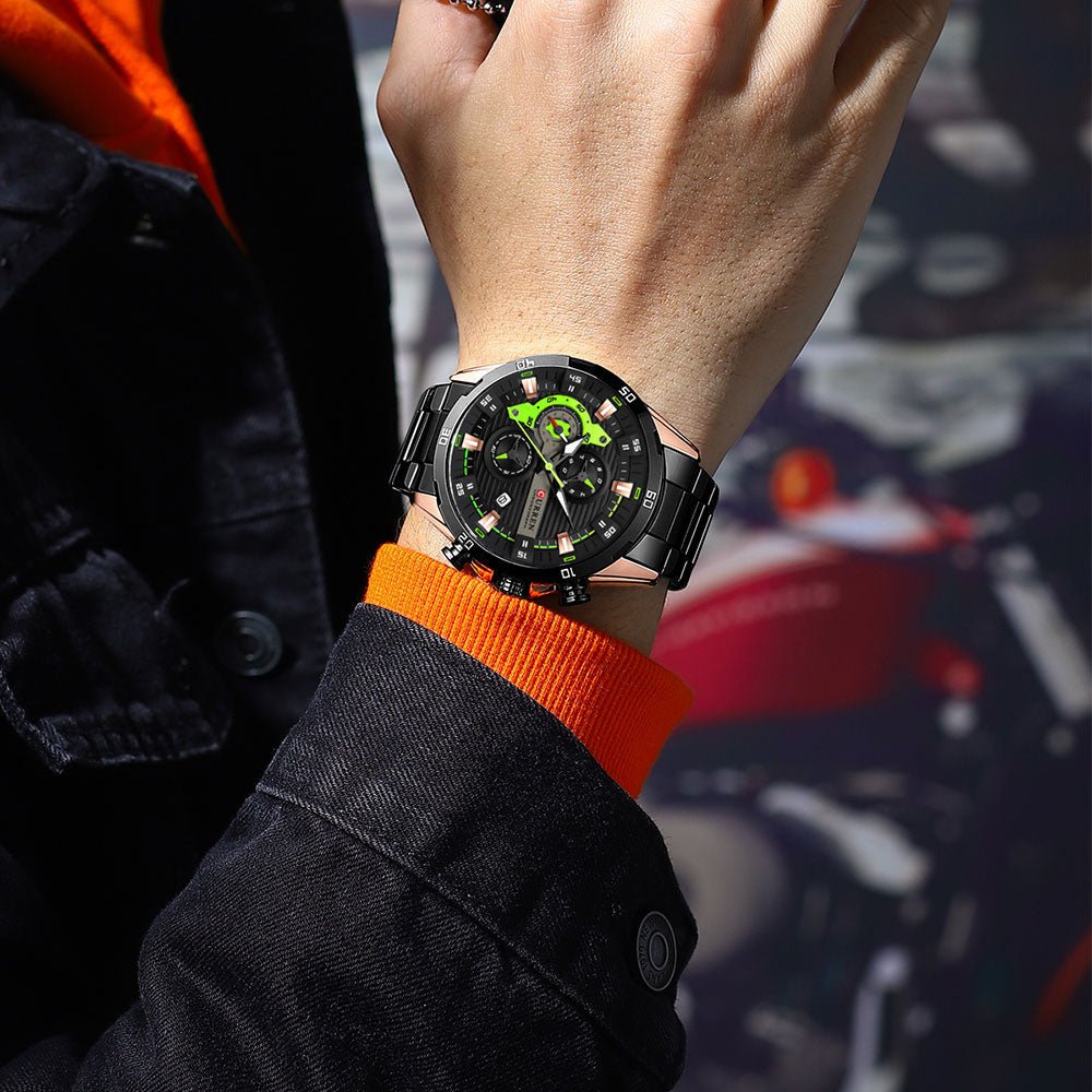 RELÓGIO CURREN SPORTS VEGAS - 45% OFF - GARANTIA DE 1 ANO - PRODUTO ORIGINAL. - TechnoLoja