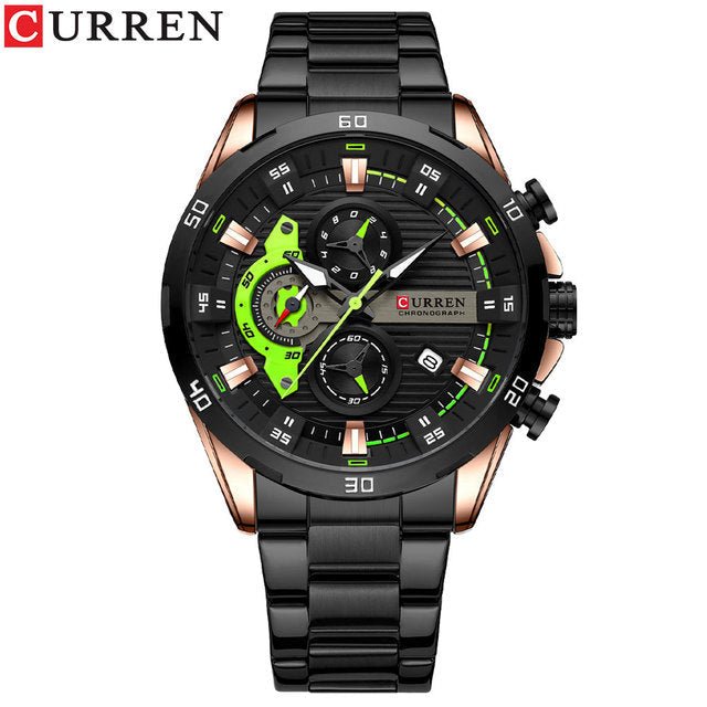 RELÓGIO CURREN SPORTS VEGAS - 45% OFF - GARANTIA DE 1 ANO - PRODUTO ORIGINAL. - TechnoLoja
