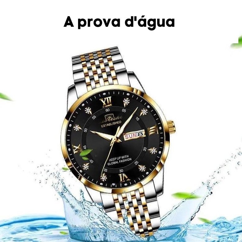 RELÓGIO MASCULINO MÔNACO LUXURY - TechnoLoja