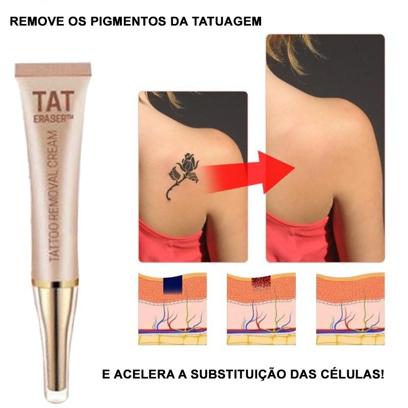 REMOVEDOR DE TATUAGEM - CLEAN PELE - TechnoLoja