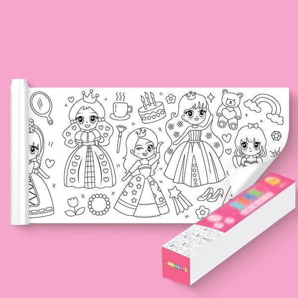 Rolo para Colorir - ColorKids™ - TechnoLoja