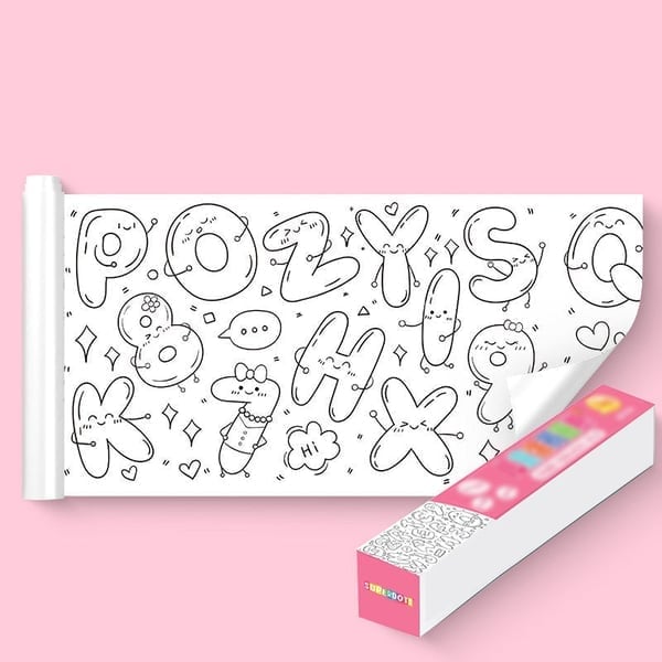 Rolo para Colorir - ColorKids™ - TechnoLoja
