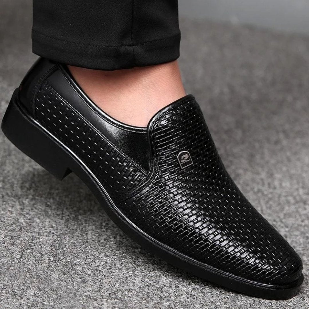 Sapato Masculino de Couro Monograma - Frete Grátis - TechnoLoja