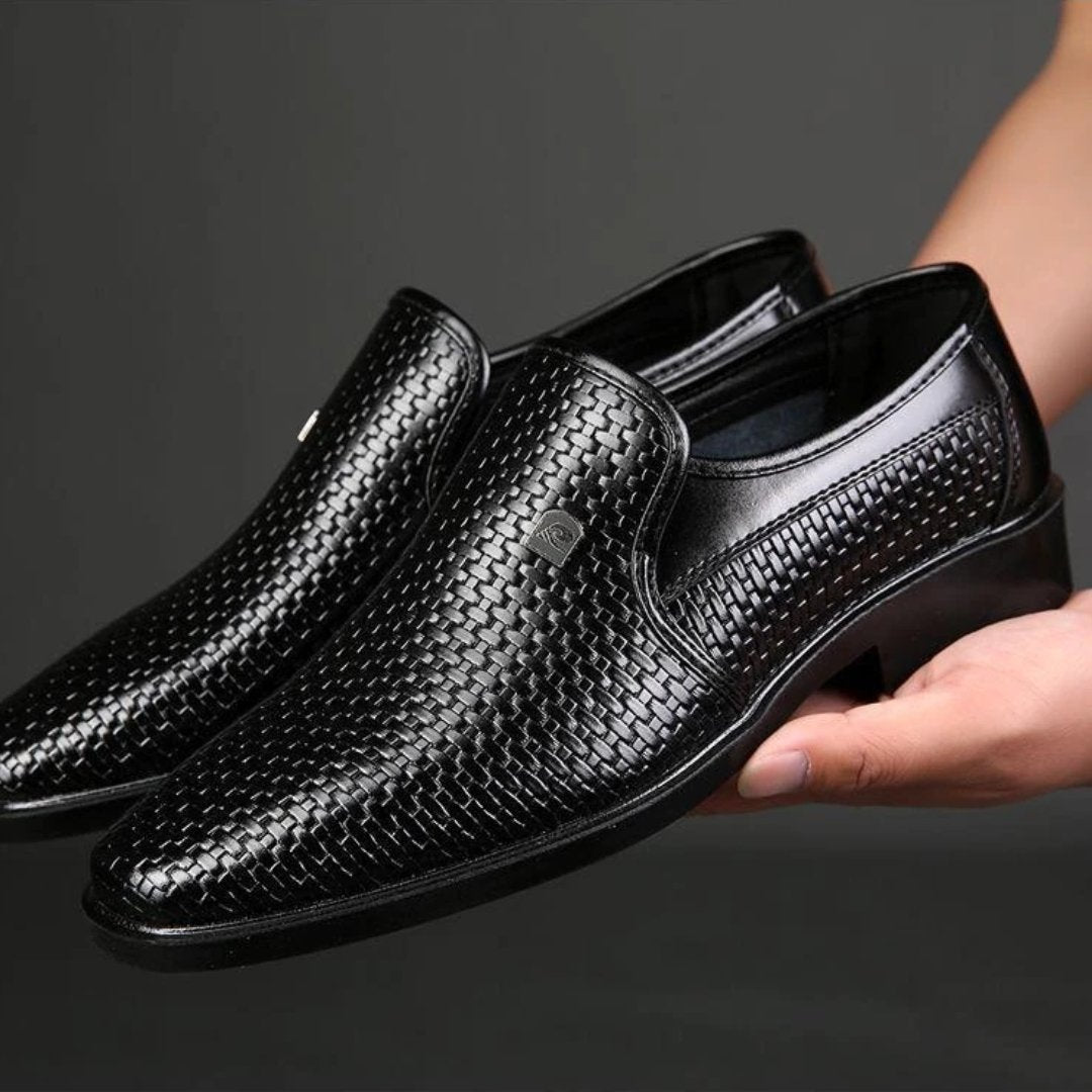 Sapato Masculino de Couro Monograma - Frete Grátis - TechnoLoja