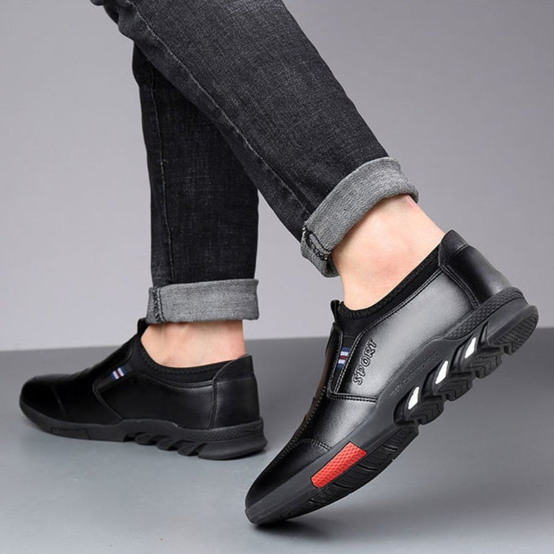 Sapato Masculino Sport de Couro - Frete Grátis - TechnoLoja