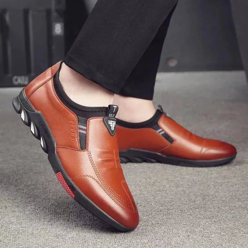 Sapato Masculino Sport de Couro - Frete Grátis - TechnoLoja