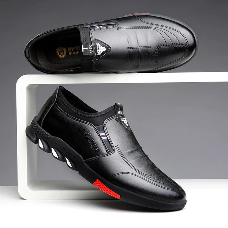 Sapato Masculino Sport de Couro - Frete Grátis - TechnoLoja