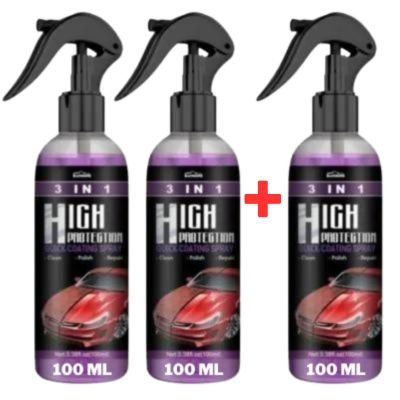 ShineCar™ - Spray de Revestimento Rápido de Alta Proteção Para Carros (Carro Brilhando Em Instantes) - TechnoLoja