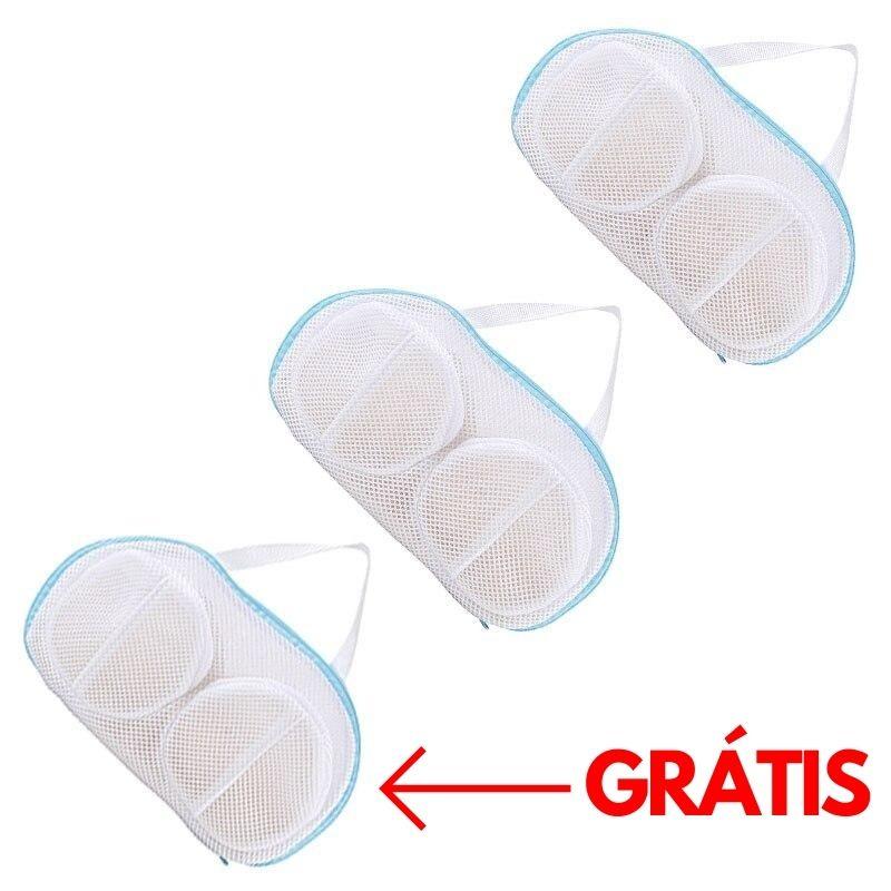 SutiWash™ - Bolsa Para Lavar Sutiãs e Roupas Íntimas Anti-Deformação - TechnoLoja